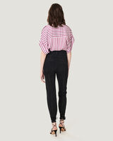 BOUCRY STRAIGHT LEG HIGH WAIST JEANS  image number null