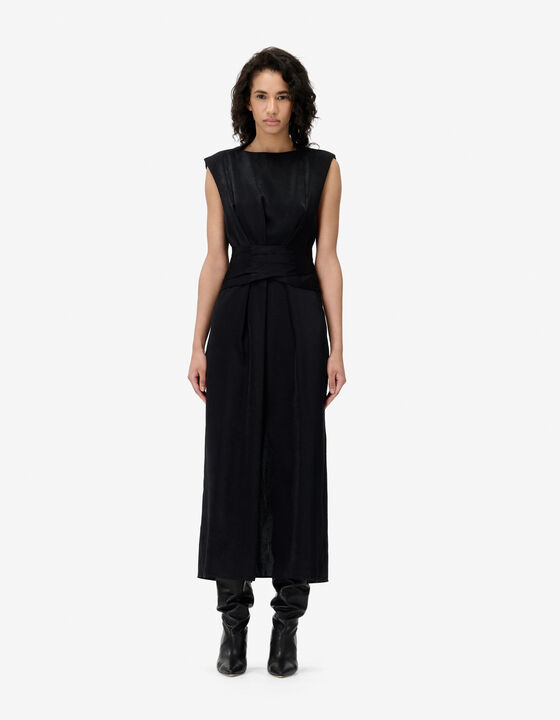 ROBE LONGUE PLISSÉE