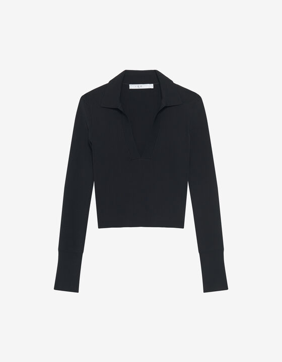 POLO NECK PULLOVER