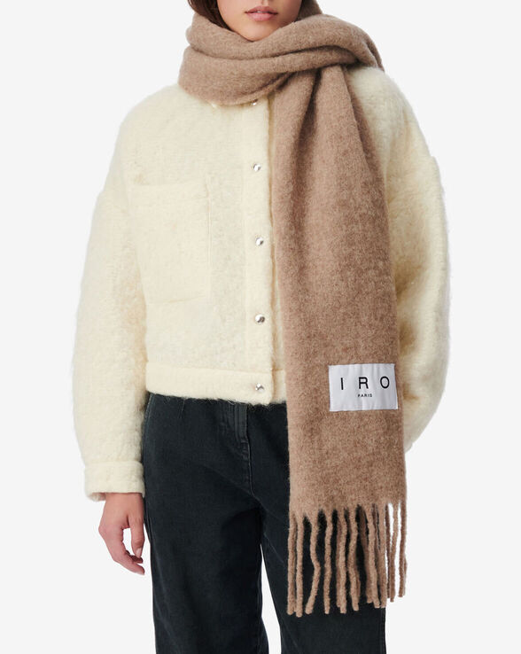 AUTHIE FRINGED SCARF