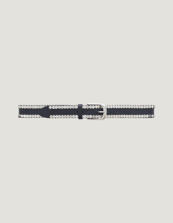 BHAKI SILVER COIN EMBELLISHED BELT