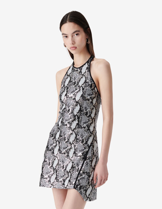 SHORT SEQUIN DRESS