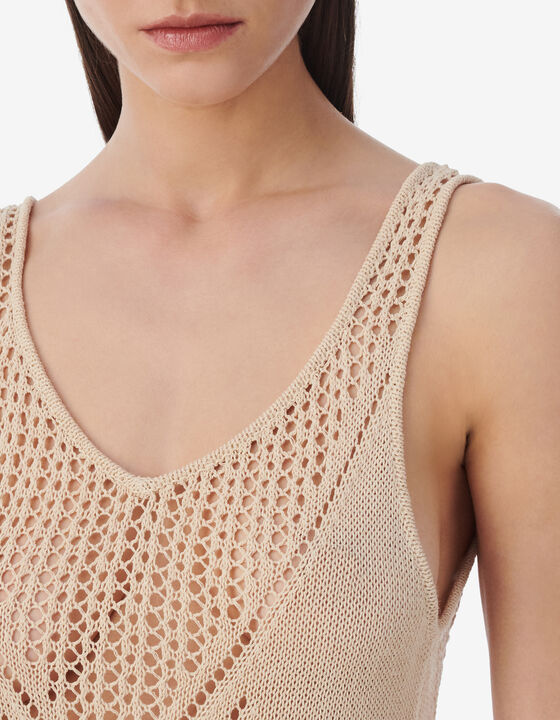 ROBE LONGUE EN MAILLE