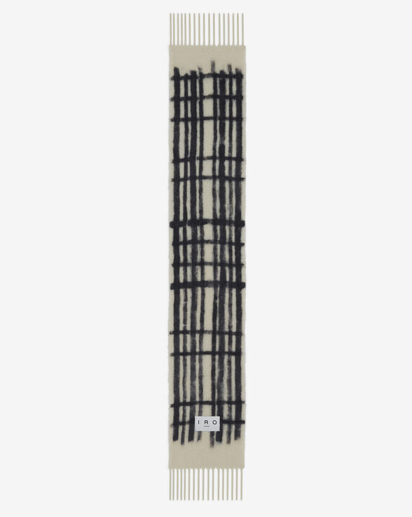 TRACKY CHECKERED SCARF