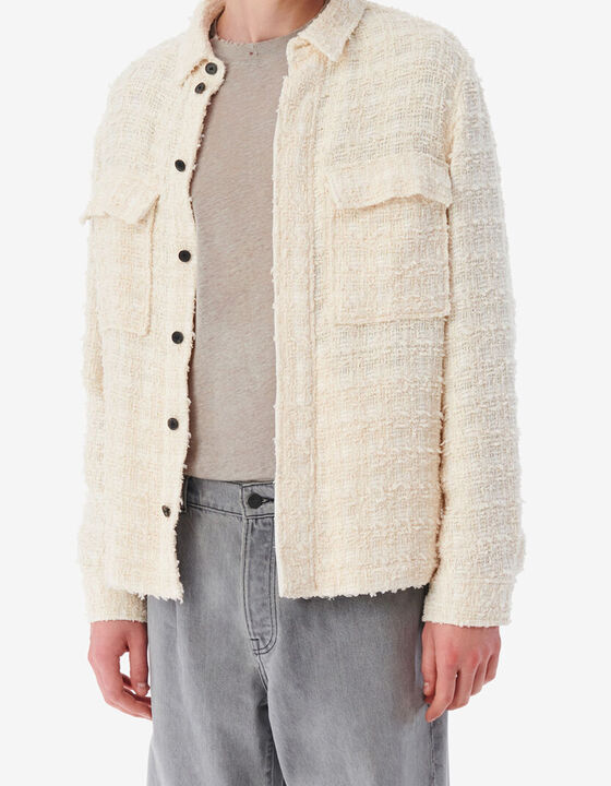 TWEED OVERSHIRT