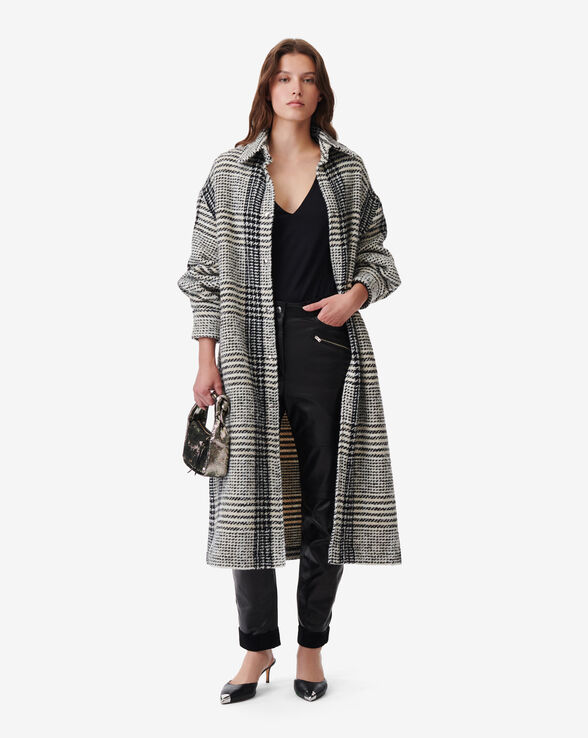 YEO LONG CHECKERED COAT