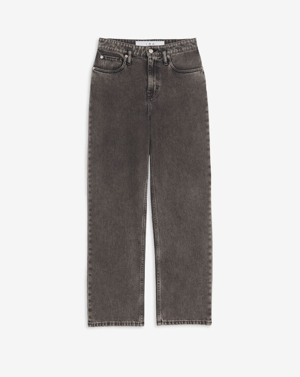 VAUFRE HIGH-WAISTED STRAIGHT-LEG JEANS