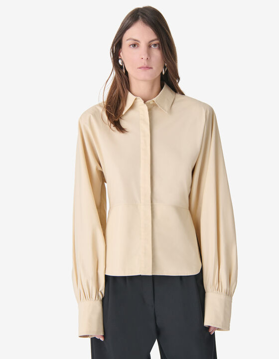 STRUCTURED LONG-SLEEVED SHIRT