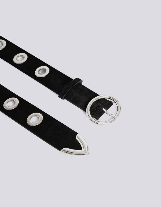 BECKA SUEDE GROMMET BELT