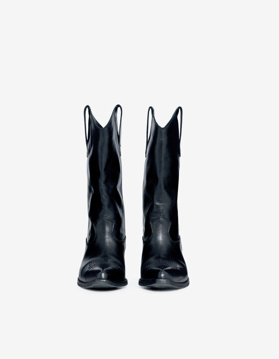 BOTTINES EN CUIR