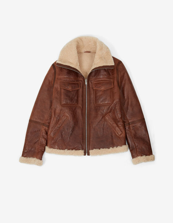 PEAU LAIN&Eacute;E COL MONTANT