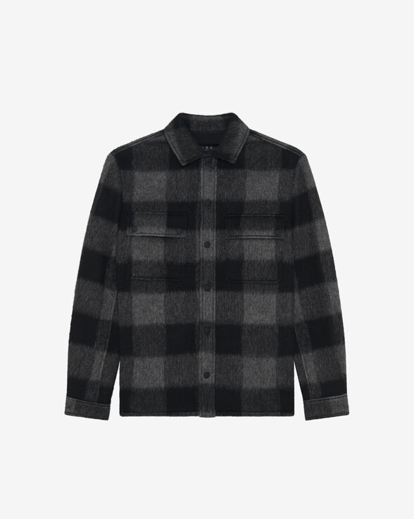 ILARIO CHECKERED OVERSHIRT