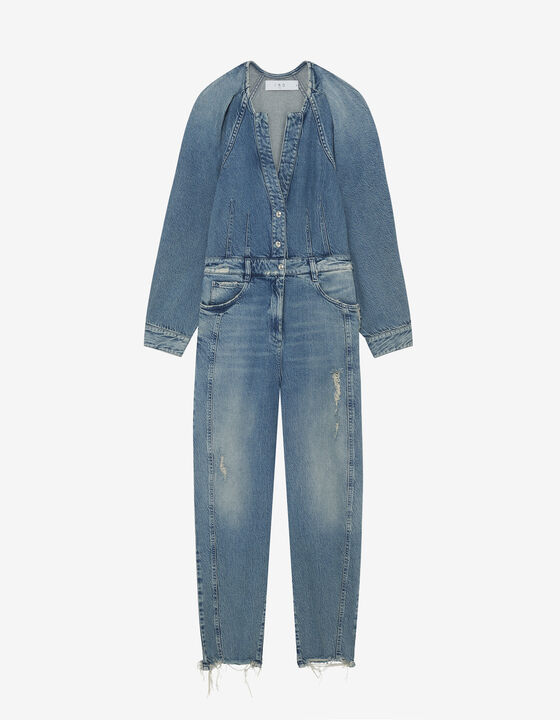 DENIM JUMPSUIT