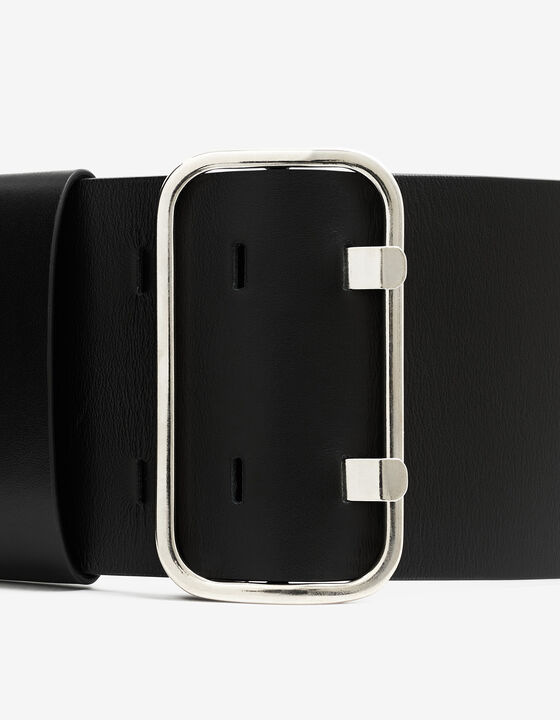 WIDE LEATHER BELT