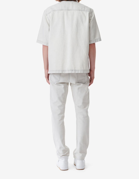 CHEMISE EN JEAN D&Eacute;LAV&Eacute;