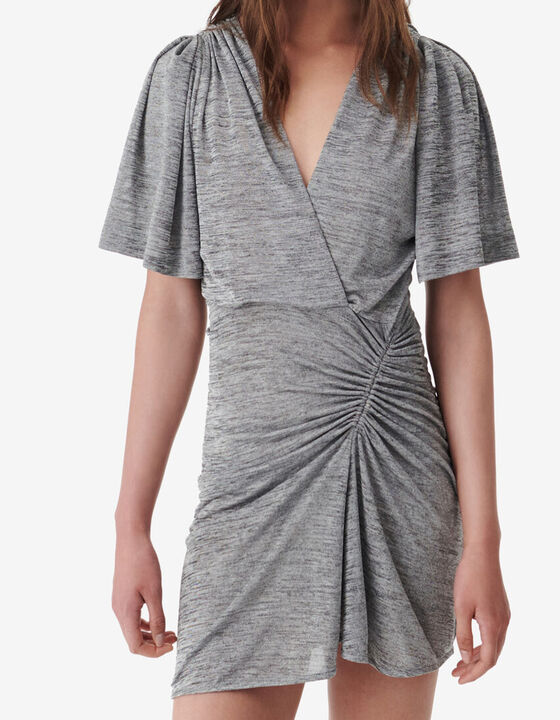 DRAPED DRESS