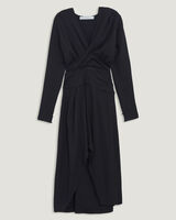 ELMAS DRAPED FULL LENGTH DRESS  image number null