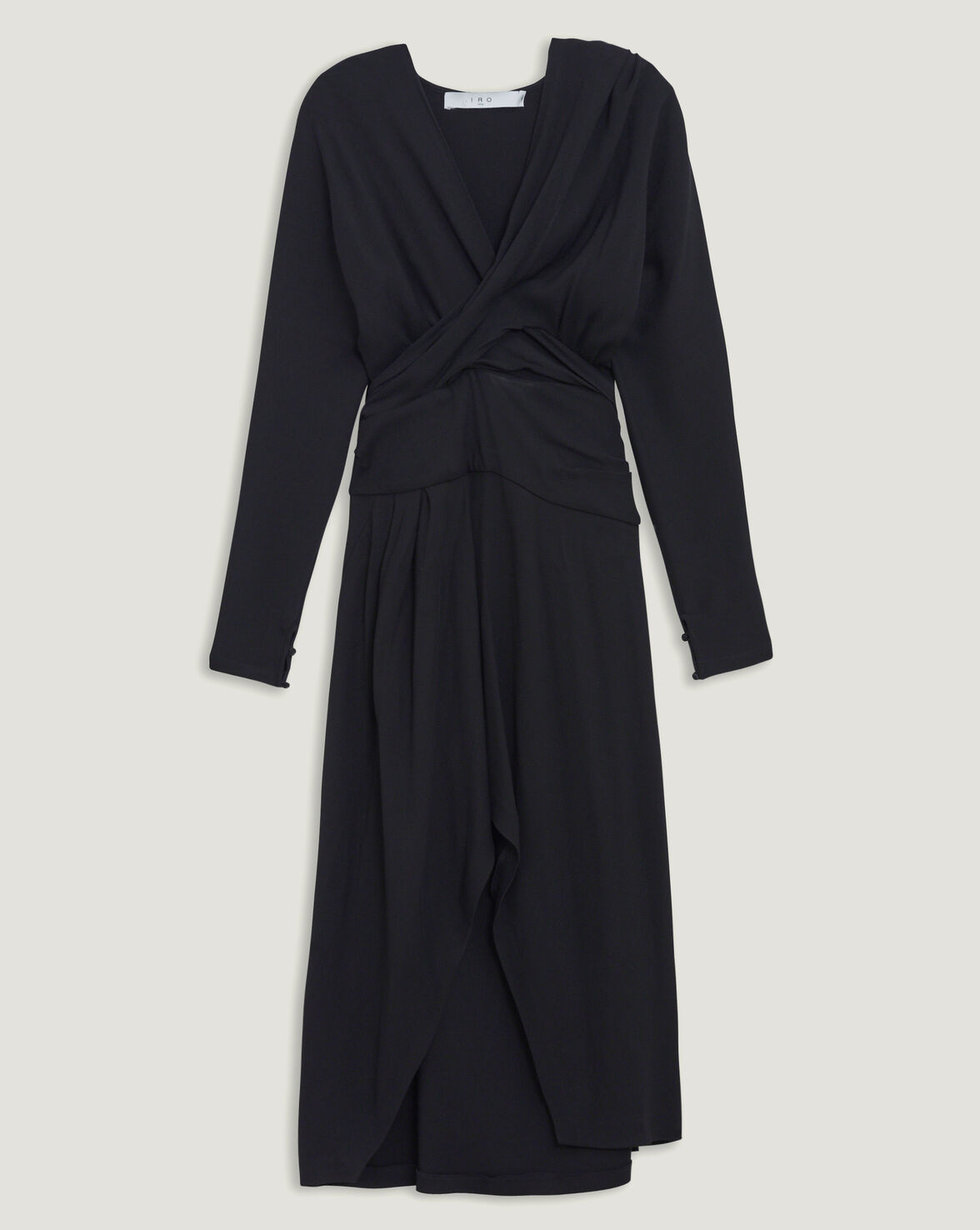 ELMAS DRAPED FULL LENGTH DRESS image number null