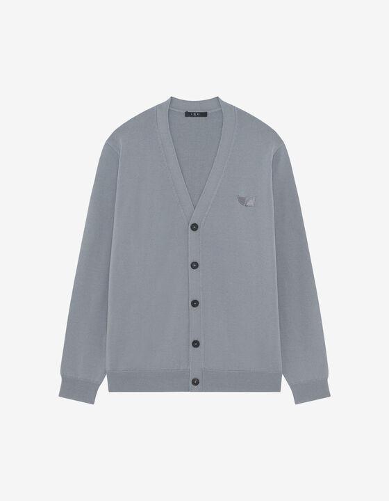 GILET EN LAINE LOGO IRO