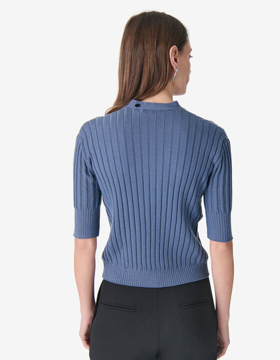 PULL C&Ocirc;TEL&Eacute; BOUTONN&Eacute;