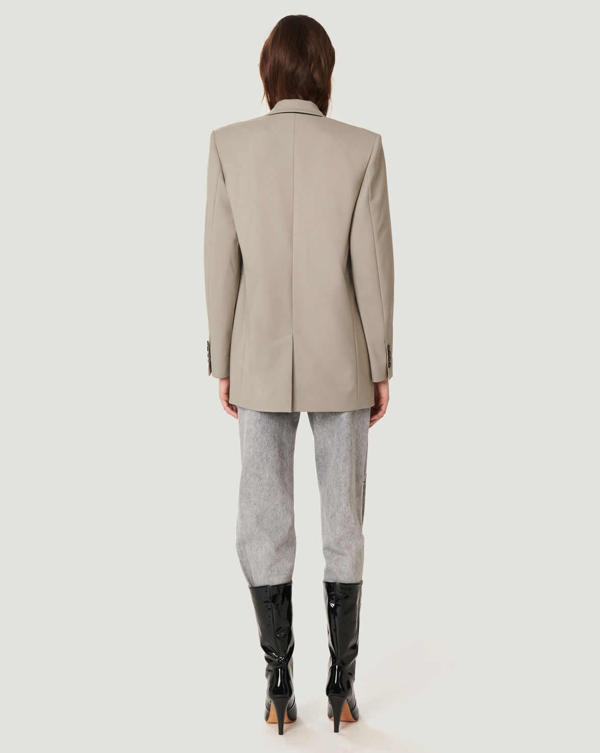 FLEMI OVERSIZED DOUBLE BREASTED BLAZER image number null