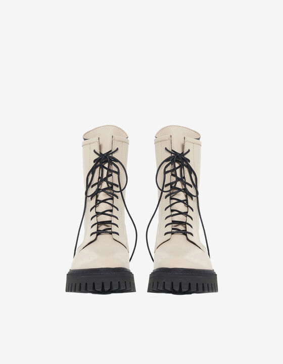 RANGERS EN CUIR &Agrave; LACETS