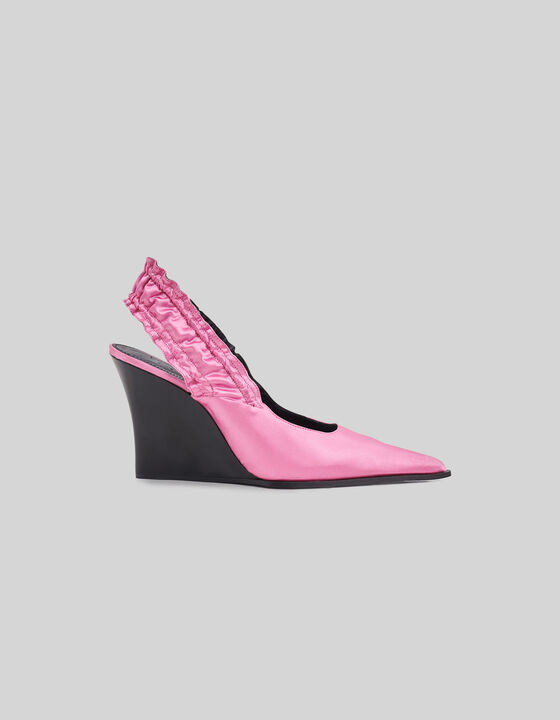 SMOCK SLINGBACKS