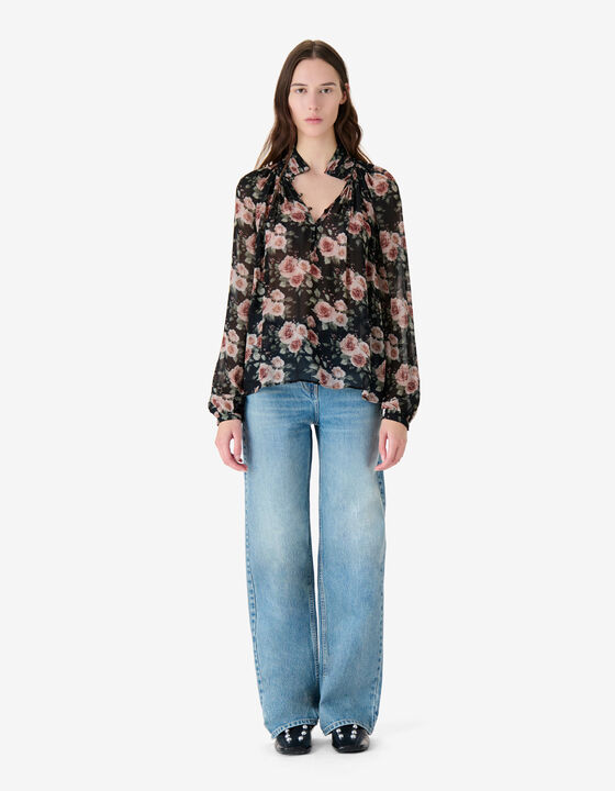PRINTED BLOUSE