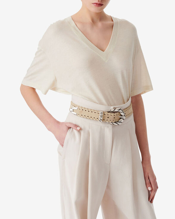 FERIO OVERSIZED V-NECK T-SHIRT