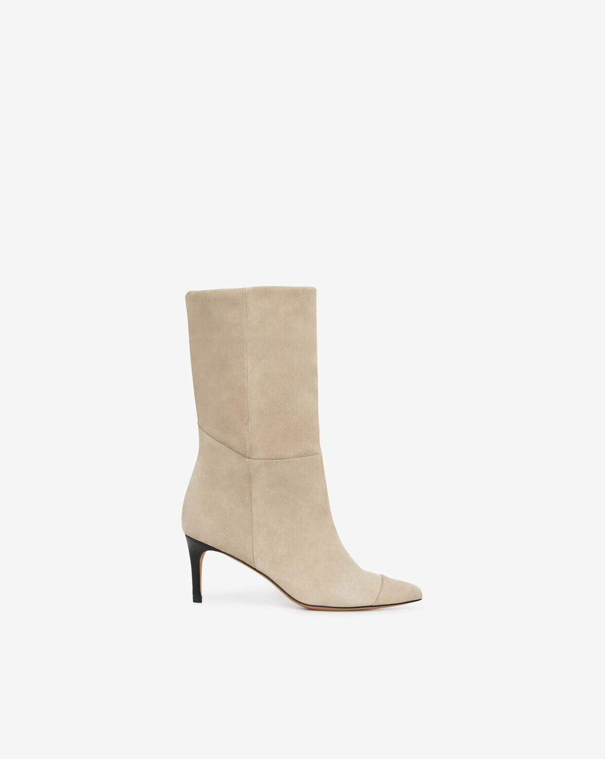 Iro Takari Suede Ankle Boots In Beige