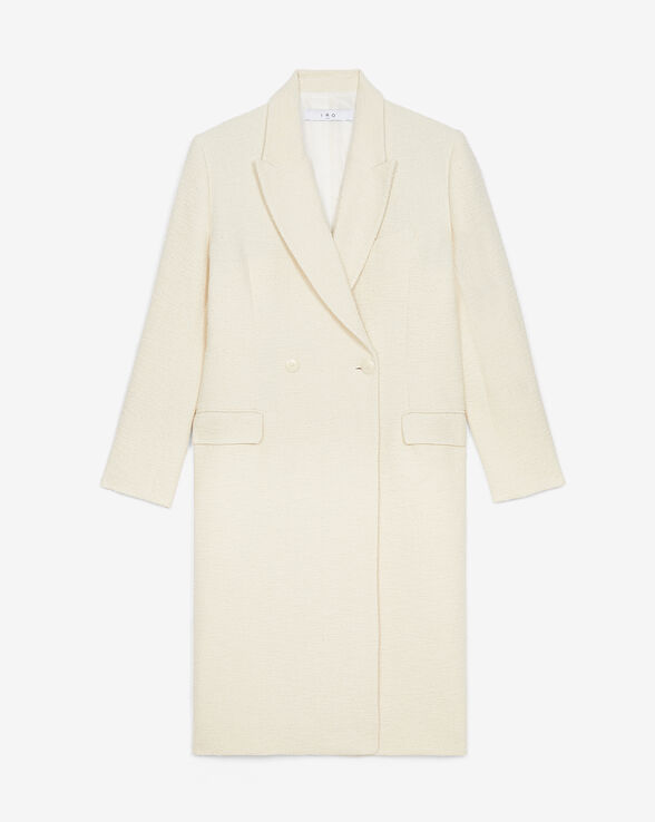 REMYA LONG TWEED COAT