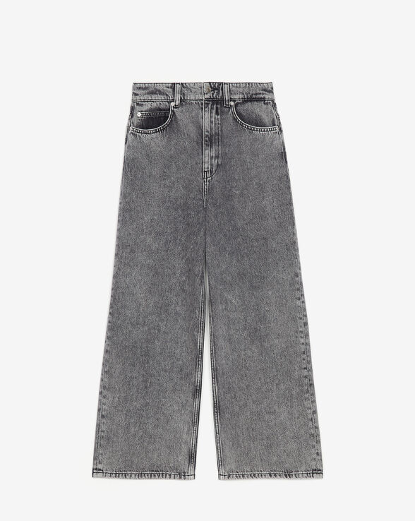 DEVI HIGH-WAISTED FADED JEANS