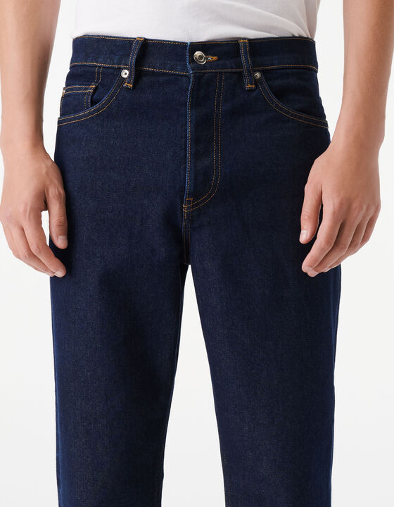 ANKLE-LENGTH STRAIGHT JEANS