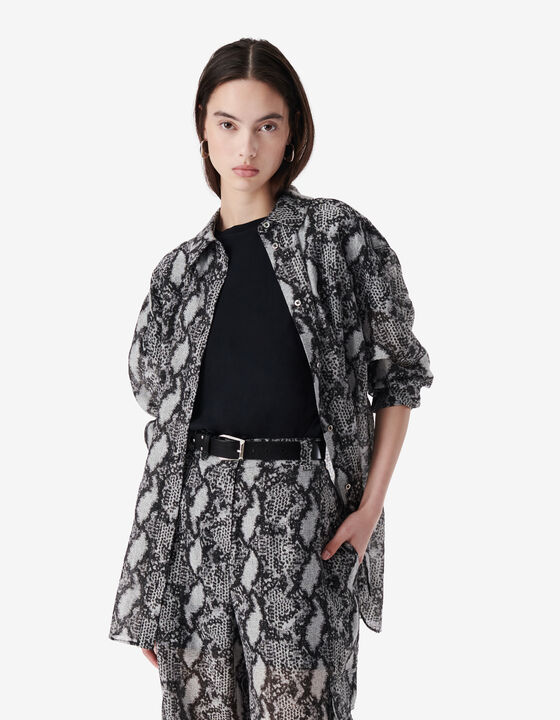 CHEMISE LONGUE &Agrave; IMPRIM&Eacute;