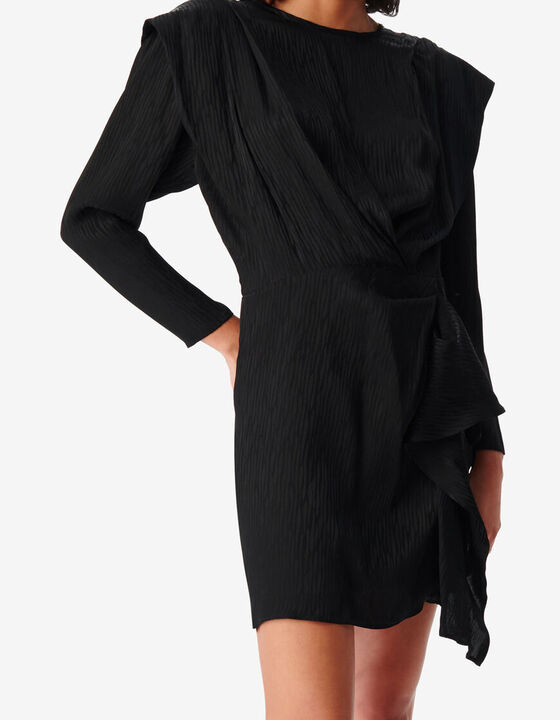 SHORT ROUND NECK DRESS