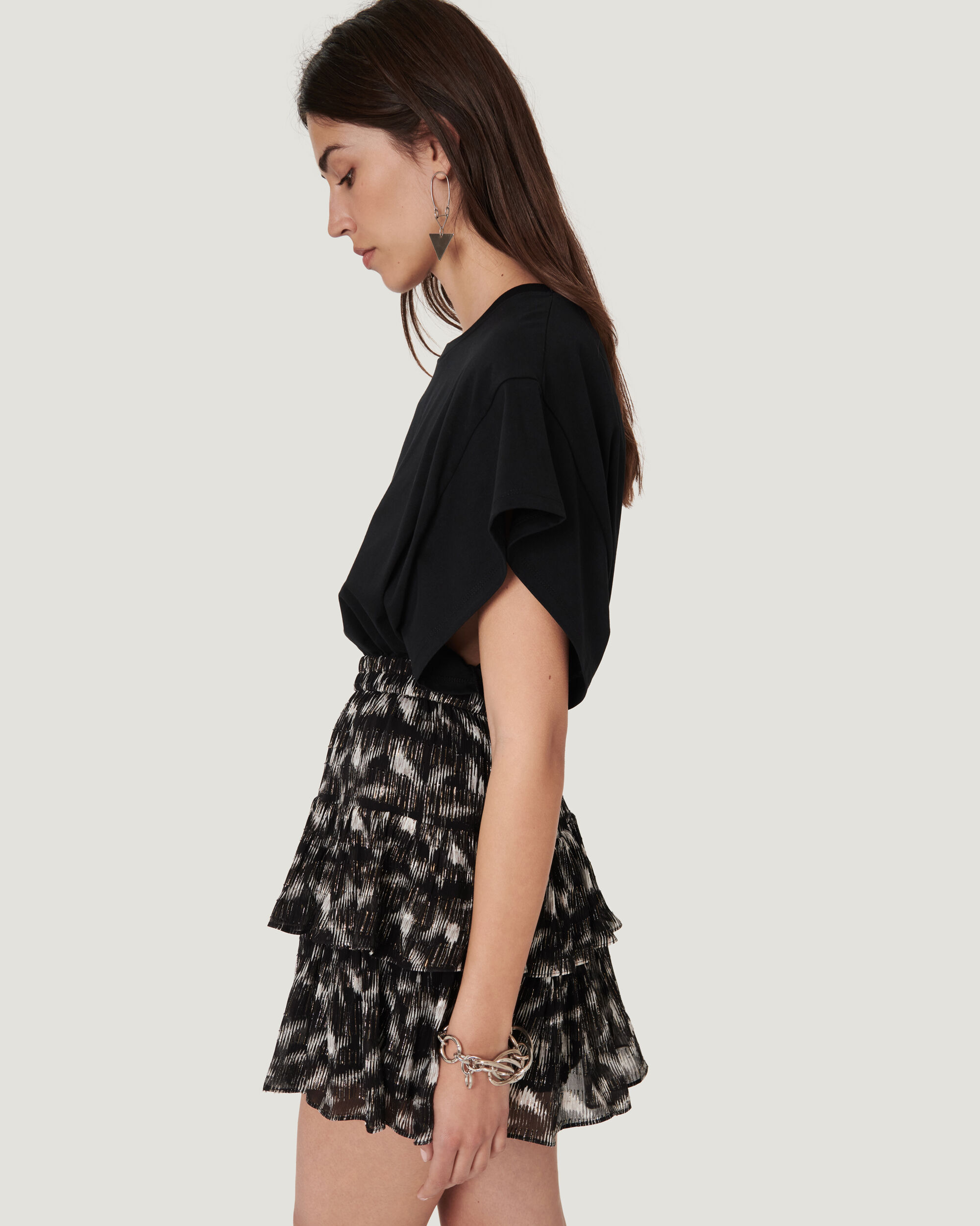 iro ruffle mini skirt