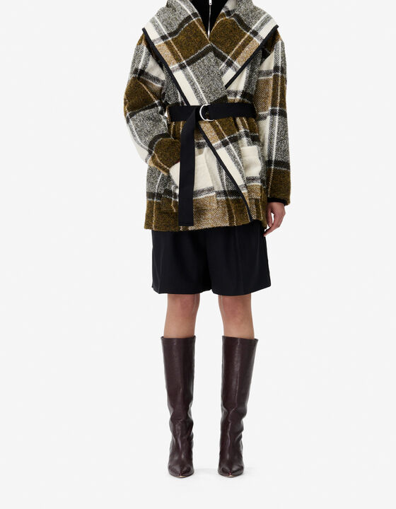 PLAID JACKET