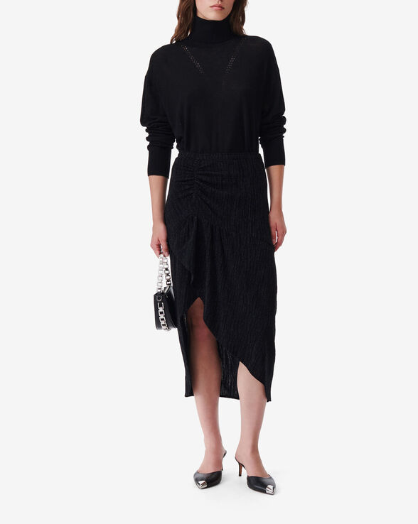 JUPE LONGUE ASYMÉTRIQUE CINDER