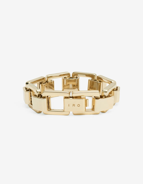 SQUARE GOLD CHAIN BRACELET