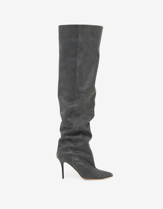 LOLY USED LEATHER BOOTS