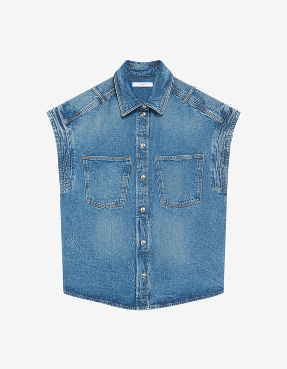 DENIM OVERSHIRT