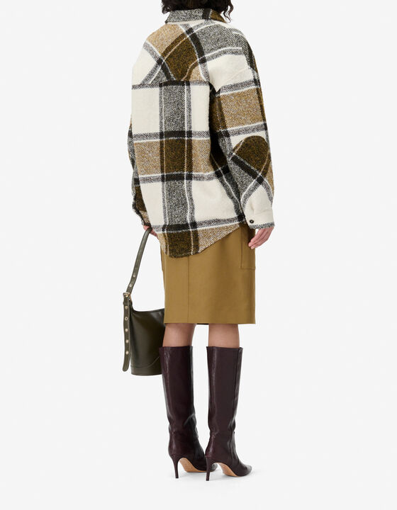 PLAID OVERSHIRT