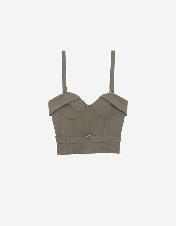 BUSTIER &Agrave; CEINTURE
