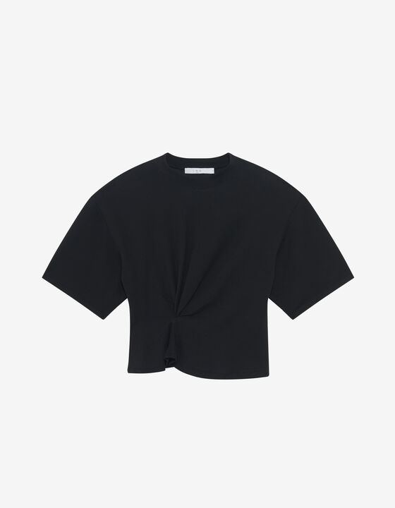 T-SHIRT OVERSIZE À PLIS