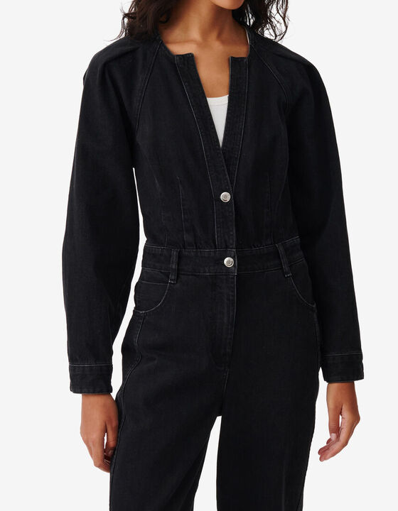 DENIM JUMPSUIT
