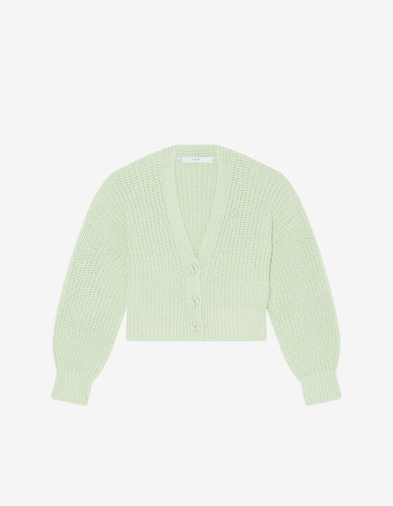 UBERTA OVERSIZED RIBBED CARDIGAN