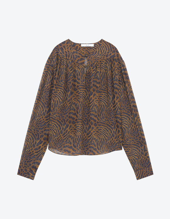 PRINTED BLOUSE