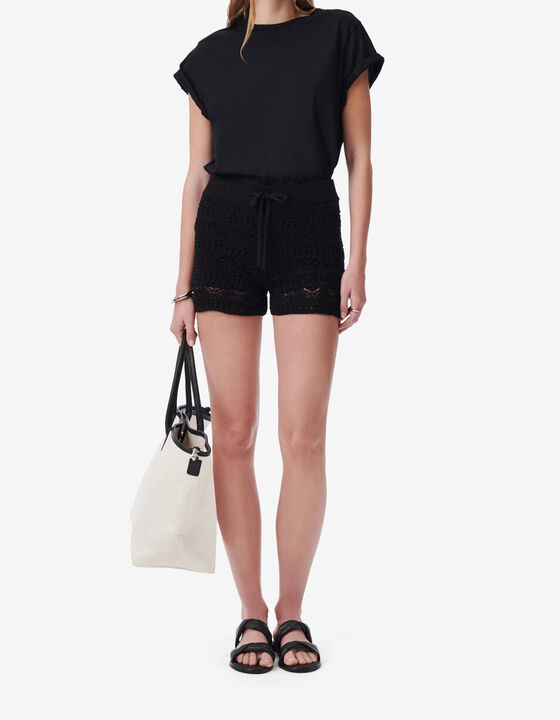 SHORT RACCOURCI EN CROCHET