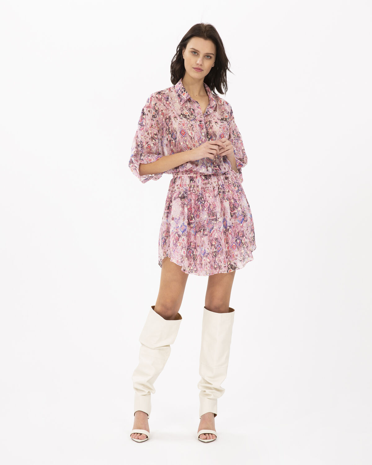 Prunus Dress Pink by IRO Paris