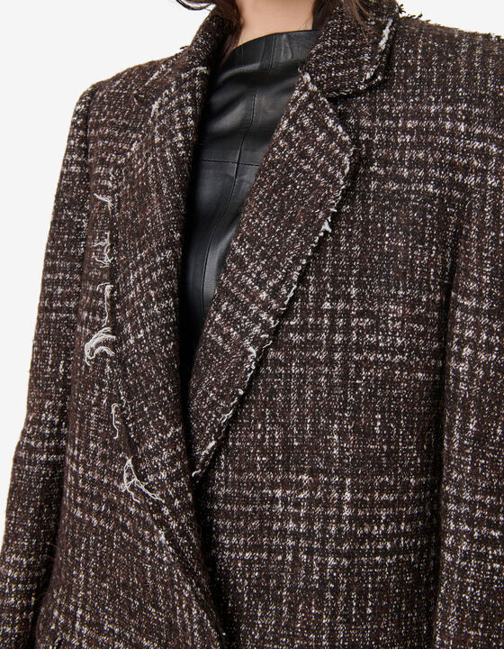 LONG TWEED COAT